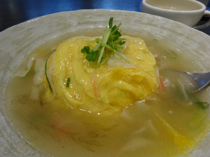 湯葉の天津飯
