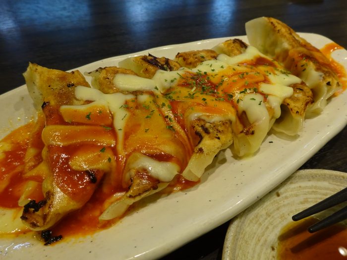 餃子のとろーりチーズチリソース